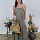 Walk By Faith Woven Jumpsuit