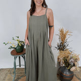 Walk By Faith Woven Jumpsuit
