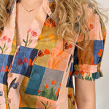 Gillian Puff Sleeve Button Up Top