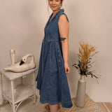Countryside Charm Denim Midi Dress
