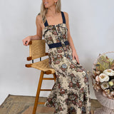 Tiffany Floral Tapestry Midi Dress