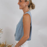 Agenda Queen Button Vest