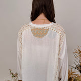In Due Time Floral Knit Top