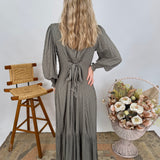 Jasmine Swiss Dot Maxi Dress