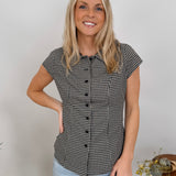 Own It Gingham Blouse