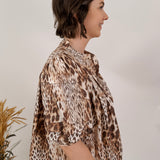 Among The Wild Button Up Top