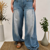 Marlowe Ankle Drawstring Denim Pants