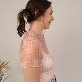 Anita Floral Lace Layering Crop Top