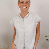 Woven Moments Sweater Vest Cardigan
