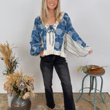 Presley Patchwork Patterns Top