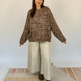 Gracie Oversized Heather Sweater