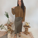 Maria Knit Button Up Cardigan