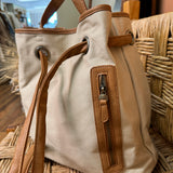 Natural Canvas Backpack