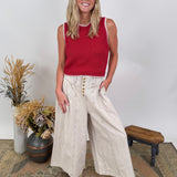 Tailgate Chic Sweater Top