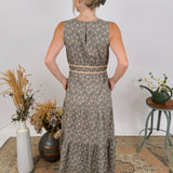 The Final Word Floral Midi Dress
