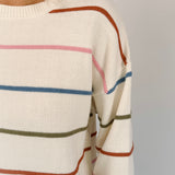 Paulette Colorful Stripes Sweater