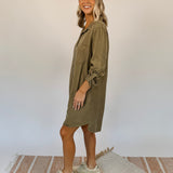 Abigail Button Up Dress