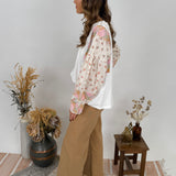 Emmie Patchwork Knit Top