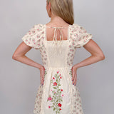 Give It Time Embroidered Mini Dress