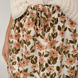 Live & Give Floral Midi Skirt