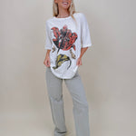 Odette Pants in washed sage with patch pockets and a high-rise straight leg — Paper Doll
