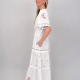 By Design Embroidered Maxi Dress