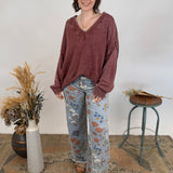 Nora Ann Floral Pants