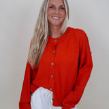Emerson Raw Edge Knit Cardigan