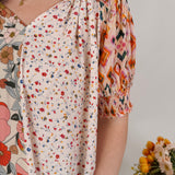 Inspired Multi Print Blouse