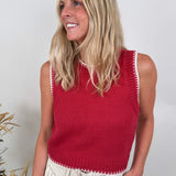 Tailgate Chic Sweater Top