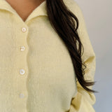 Della Super Soft Button Up Knit Sweater