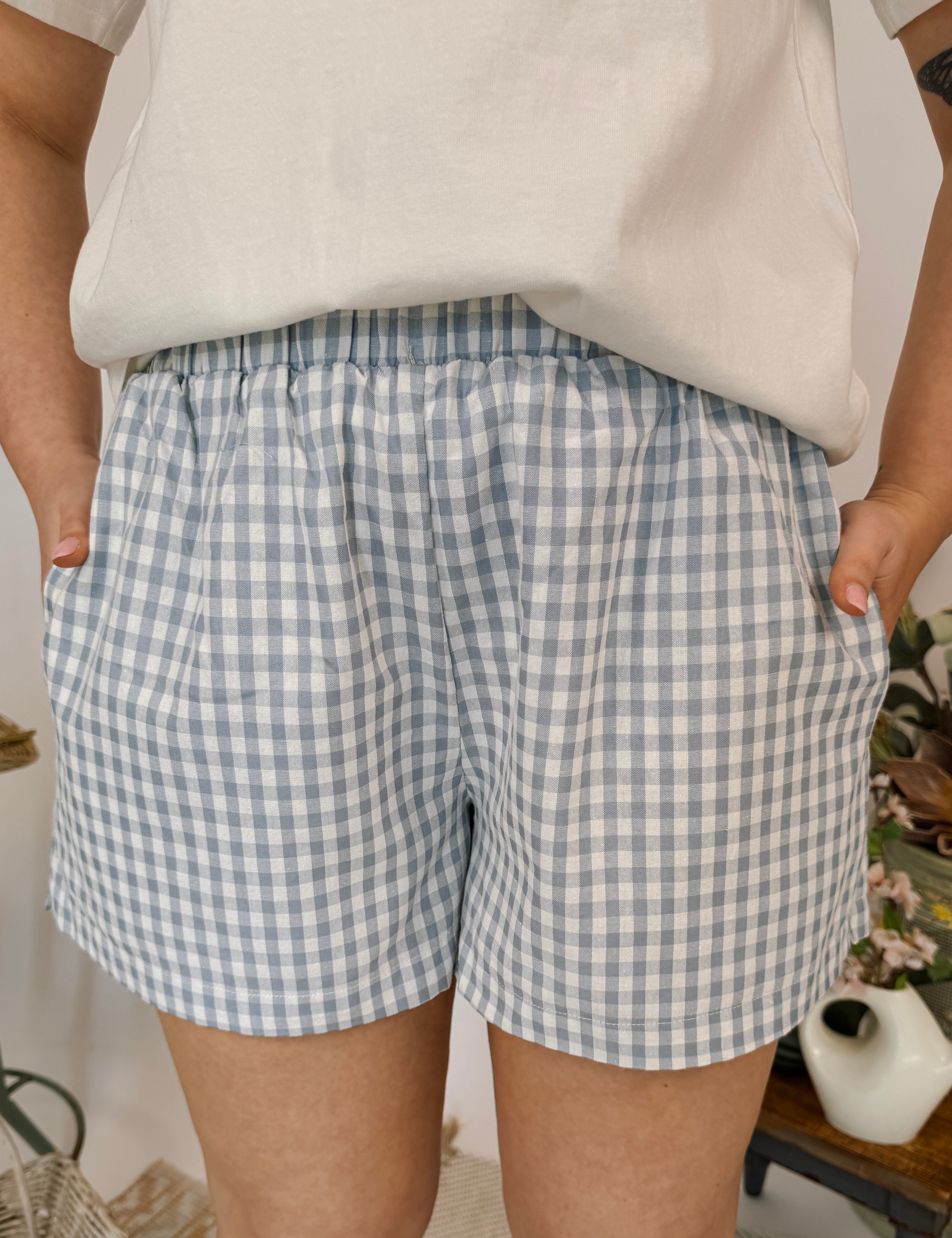 Plaid To Meet You Shorts
