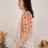 Inspired Multi Print Blouse