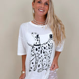 Dalmatian Graphic Tee