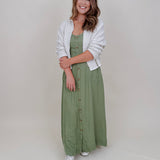 Adley Sweetheart Midi Dress