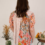 Inspired Multi Print Blouse