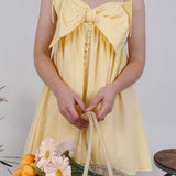 Julianna Solid Color Woven Dress