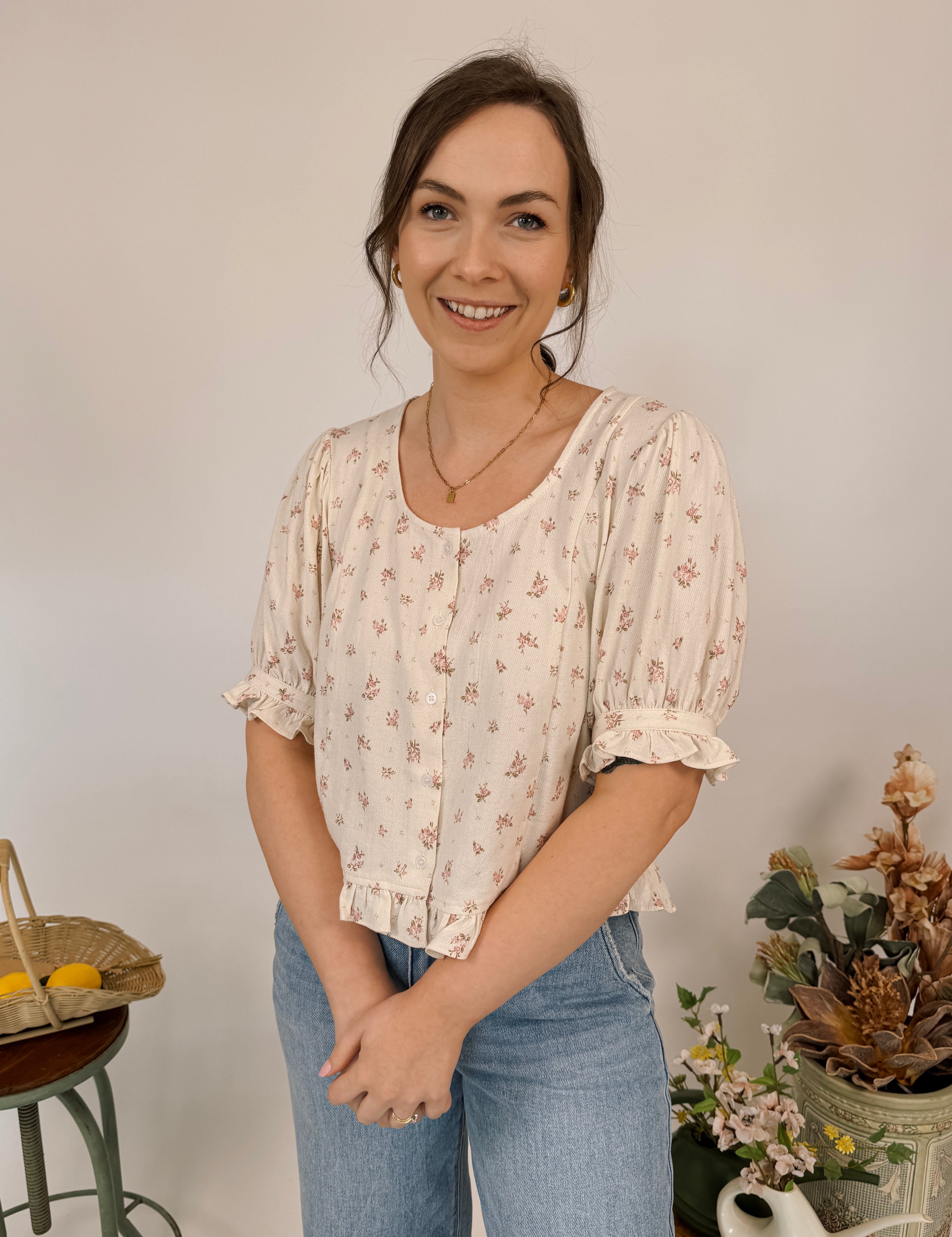 Ditsy Daisy Blouse