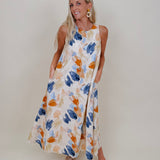 Elysia Flowy Midi Dress