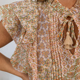 Mix It Up Ruffle Sleeve Blouse