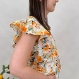Sprouting Joy Floral Print Blouse