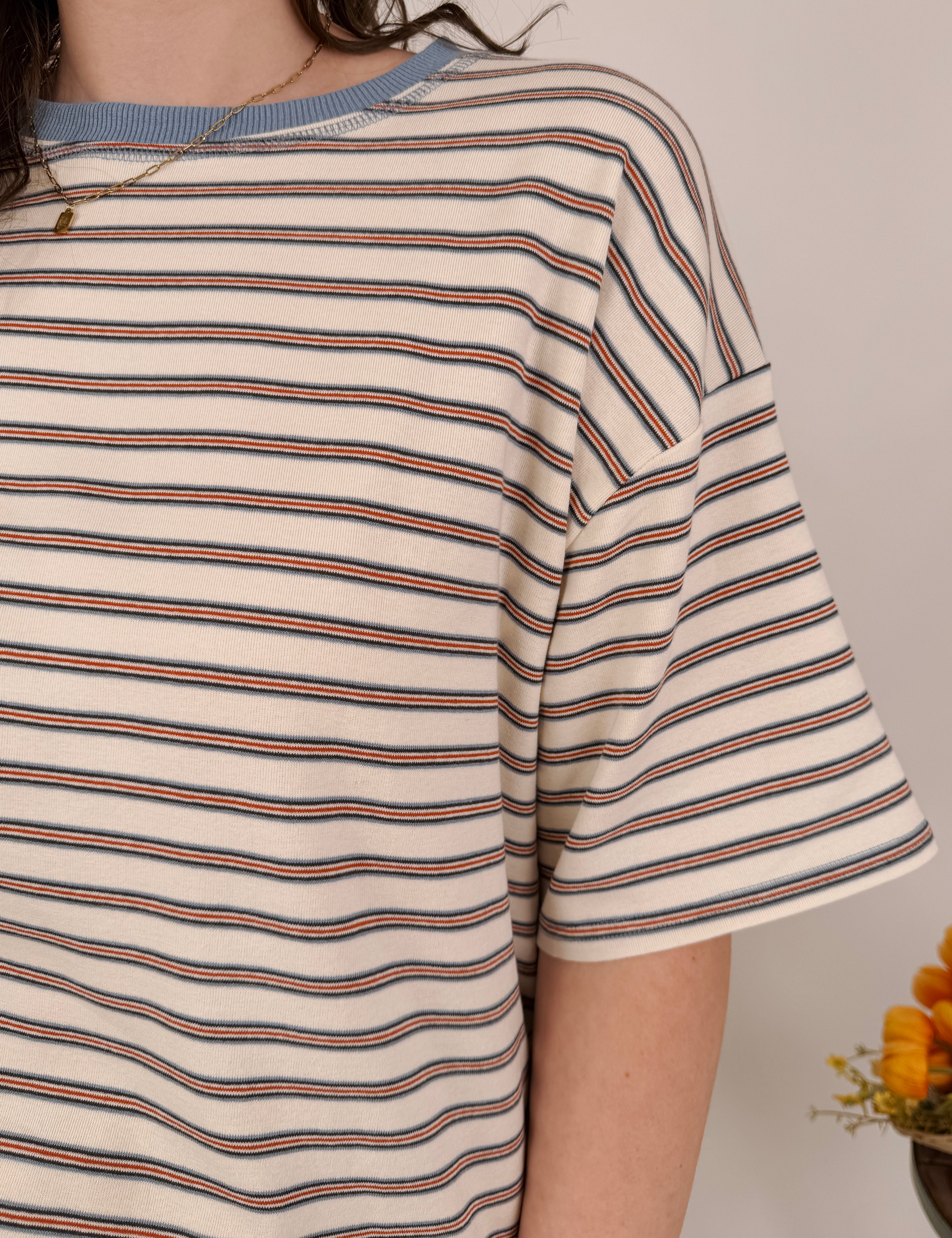 Certified Firecracker Striped Tee