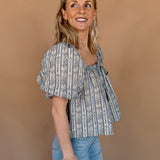 Kelly Striped Blouse