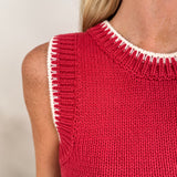 Tailgate Chic Sweater Top