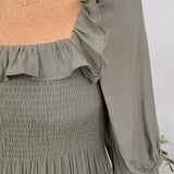 Simple Joy Tiered Midi Dress