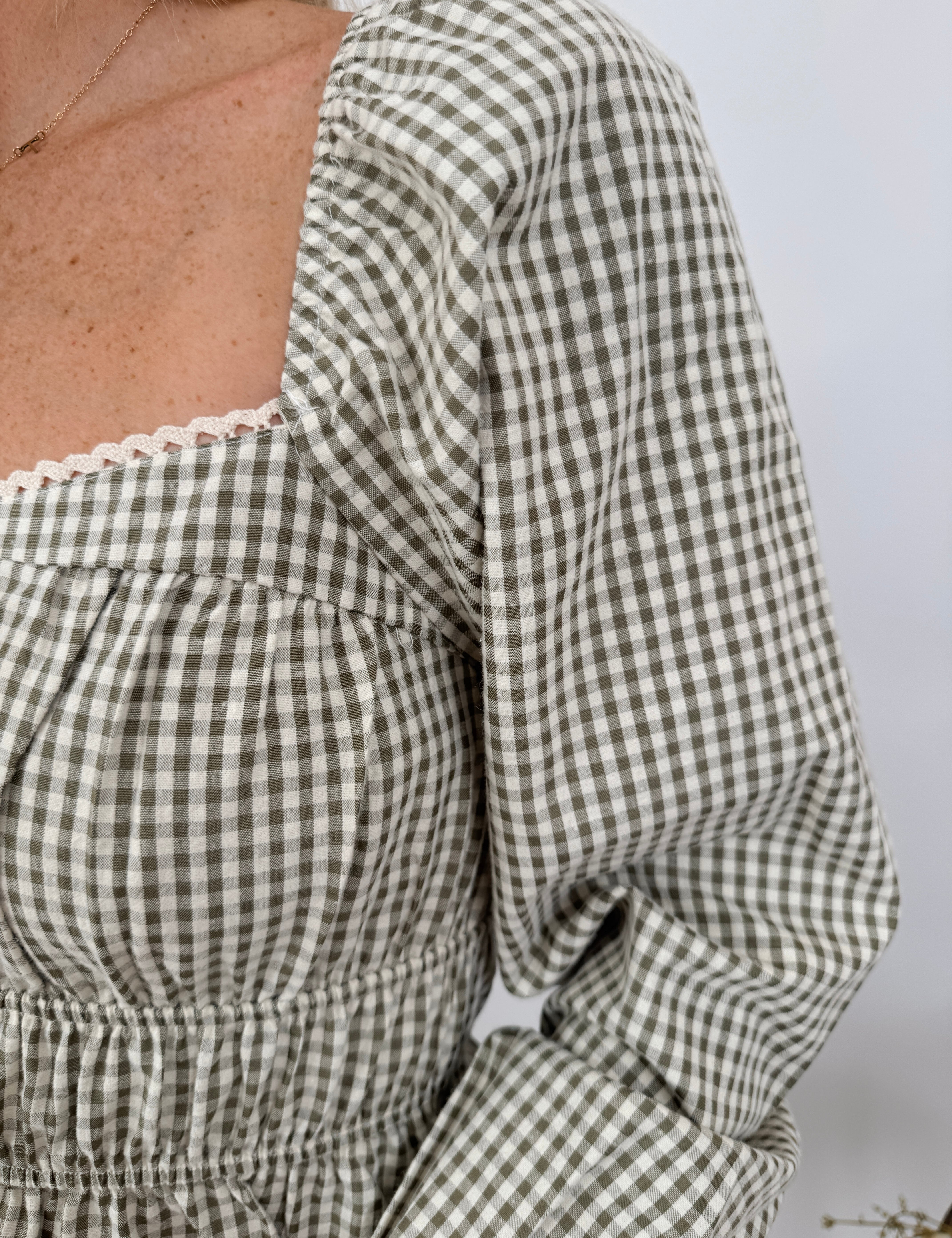 Lennox Neckline Trim Detail Blouse