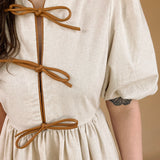 Elyse Linen Midi Dress