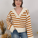 Skylah Striped Sweater