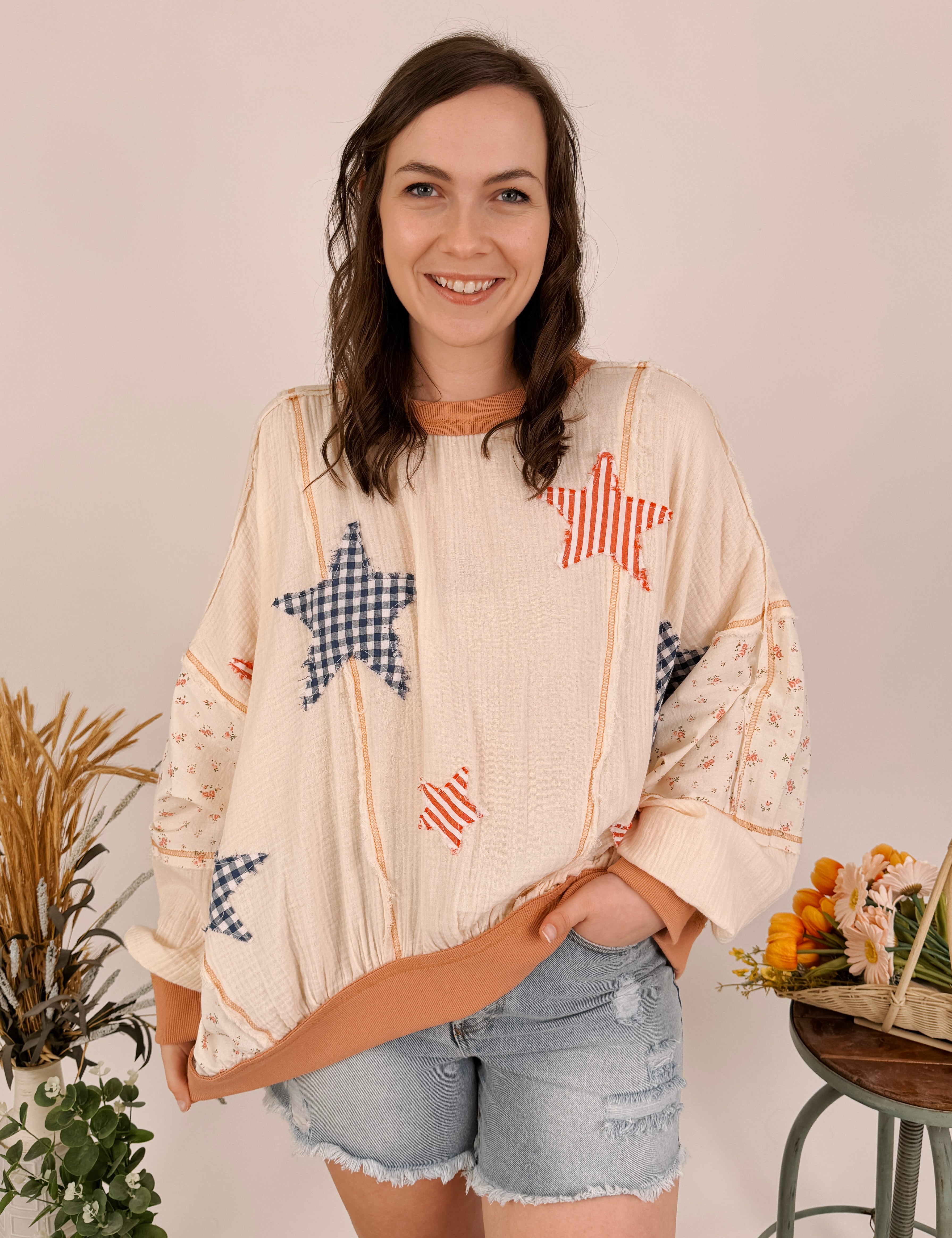 American Honey Knit Top