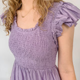 Time Flies Balloon Sleeve Maxi Dress